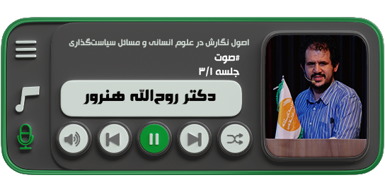 اصول نگارش در علوم انسانی و مسائل سیاست‌گذاری (دکتر روح‌الله هنرور)