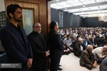 مراسم بزرگداشت رئیس جمهور شهید آیت الله سید ابراهیم رئیسی و همراهان، با حضور دکتر خاندوزی و شرکت گسترده همکاران در وزارت امور اقتصادی و دارایی برگزار شد.